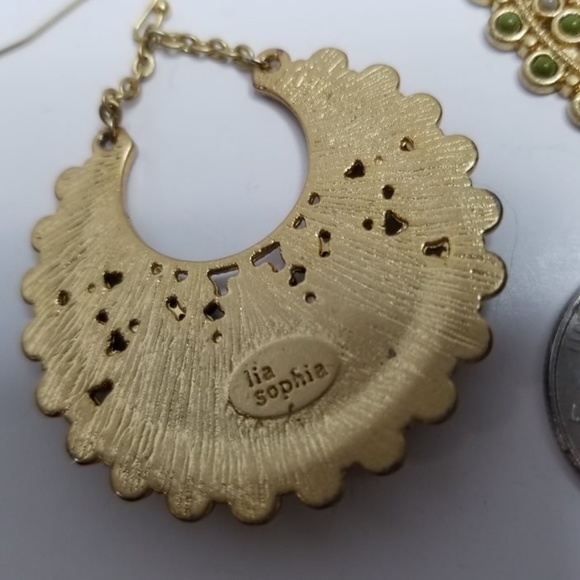 *5 for $15* Lia Sophia Goldtone Earrings - Picture 3 of 4